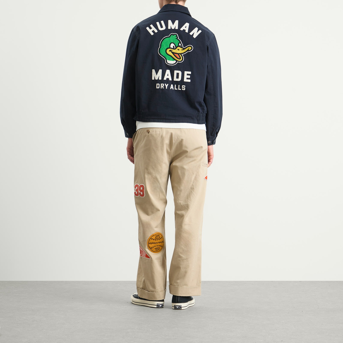 Human Made Men's Duck Work Jacket in Navy