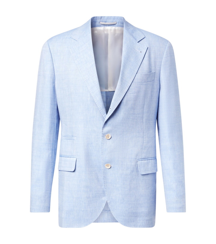 Photo: Brunello Cucinelli Linen and wool blazer