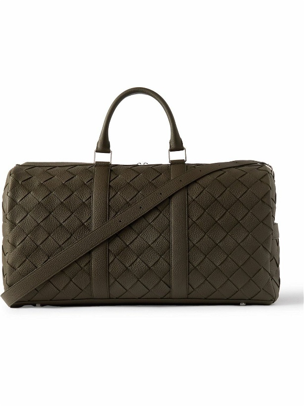 Photo: Bottega Veneta - Intrecciato Leather Duffle Bag
