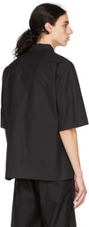 3MAN Black Cotton Shirt