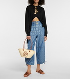 Loewe - Paula's Ibiza Anagram Small basket bag