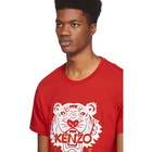 Kenzo Red Limited Edition Chinese New Year Classic Tiger T-Shirt