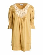 Jijil Womens Mini dress Mustard