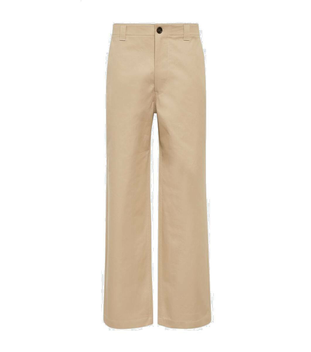 パンツ Gucci Embroidered Cotton Blend Pant Gucci Cotton embroidered pants Gucci