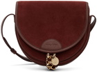 See by Chloé Burgundy Mara Saddle Bag