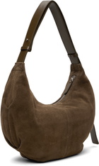 Nothing Written Brown Ht Suede Shoulder Bag