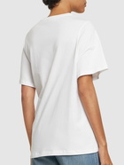 VICTORIA BECKHAM Organic Cotton Jersey T-shirt with twist