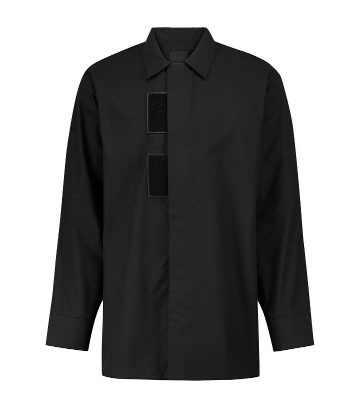 Photo: Givenchy - Long-sleeved cotton shirt