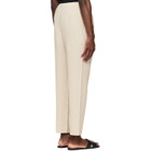 HOMME PLISSÉ ISSEY MIYAKE Beige Monthly Colors March Trousers