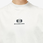 Balenciaga Men's Deconstructed T-Shirt in White/Black