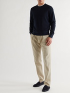 TOM FORD - Slim-Fit Cotton-Blend Sweater - Blue