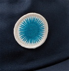 Mollusk - Appliquéd Cotton-Twill Baseball Cap - Blue