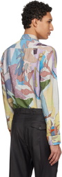 Paul Smith Multicolor 'River Collage' Viscose-Blend Shirt