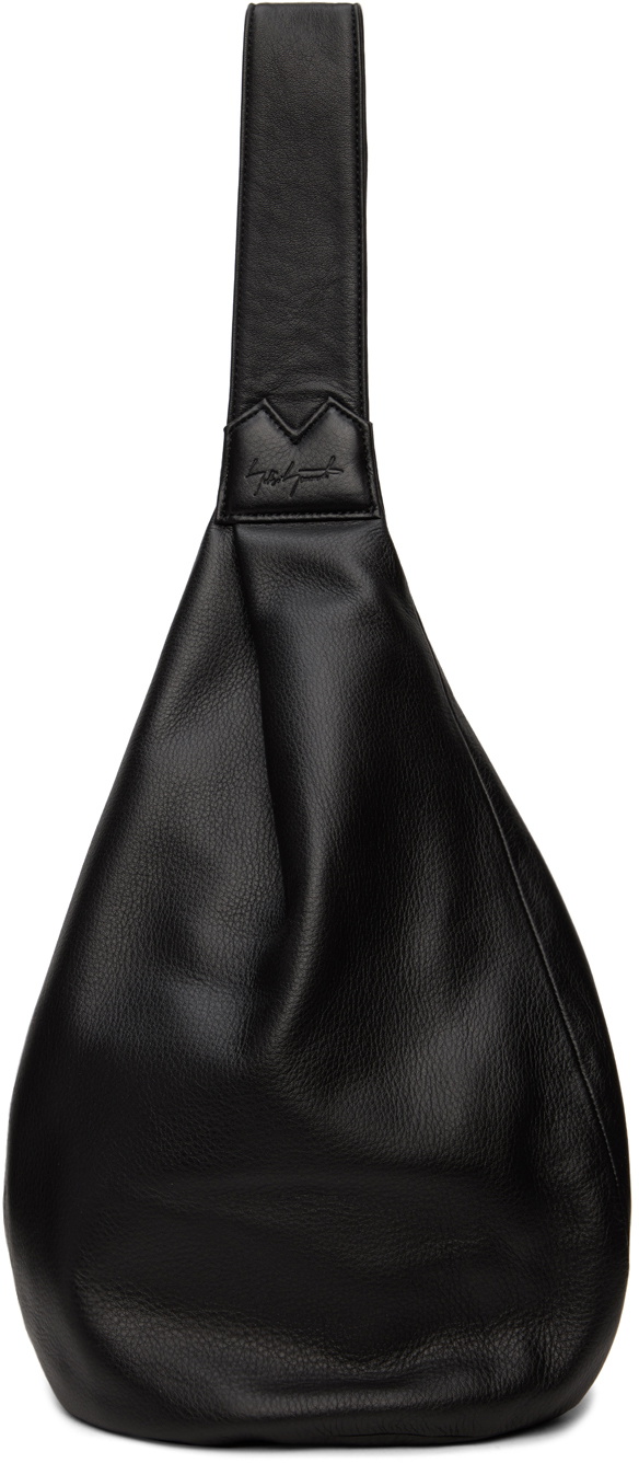 Yohji Yamamoto Black Y discord 'Y' Crossbody Bag Yohji Yamamoto