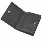 Versace Men's Medusa Head Medallion Billfold Wallet in Black/Gold