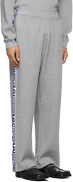 Martine Rose Grey Rib Lounge Pants