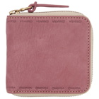 Visvim Pink Veggie Bifold Wallet
