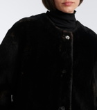 Loulou de Saison Elba reversible shearling coat