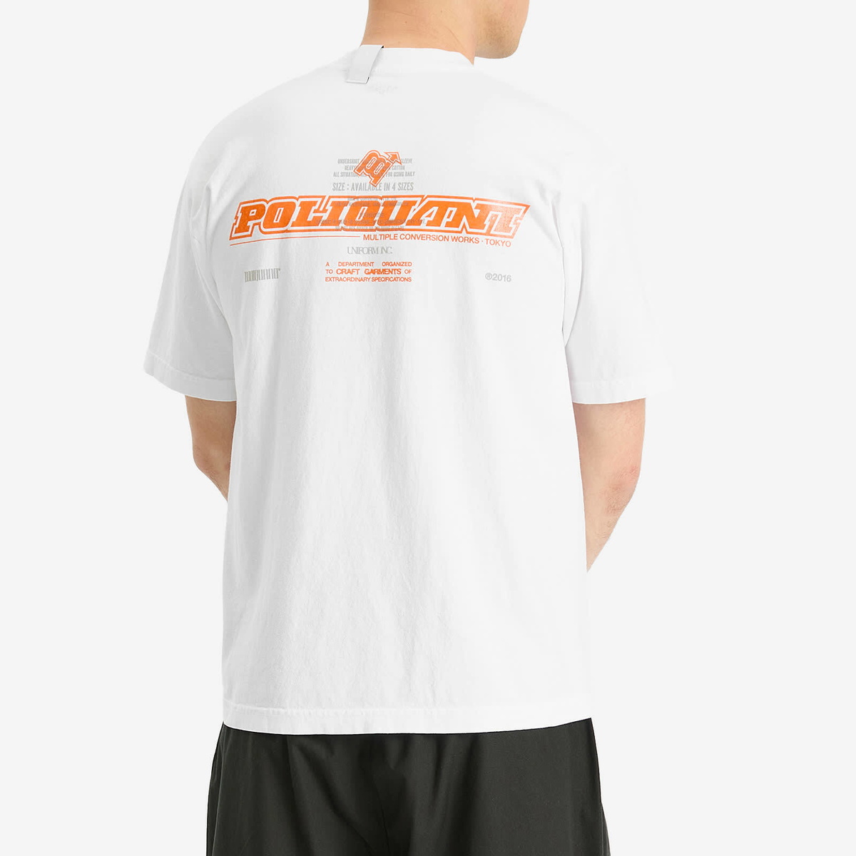Poliquant Men's Mine T-Shirt in White