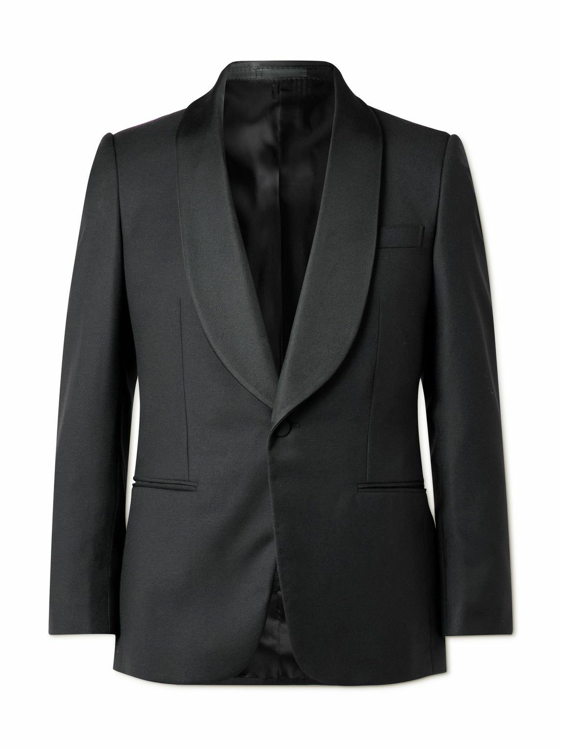 Kingsman - Shawl-Collar Wool Tuxedo Jacket - Black