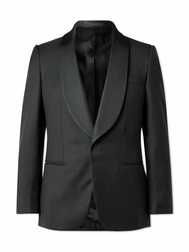 Photo: Kingsman - Shawl-Collar Wool Tuxedo Jacket - Black