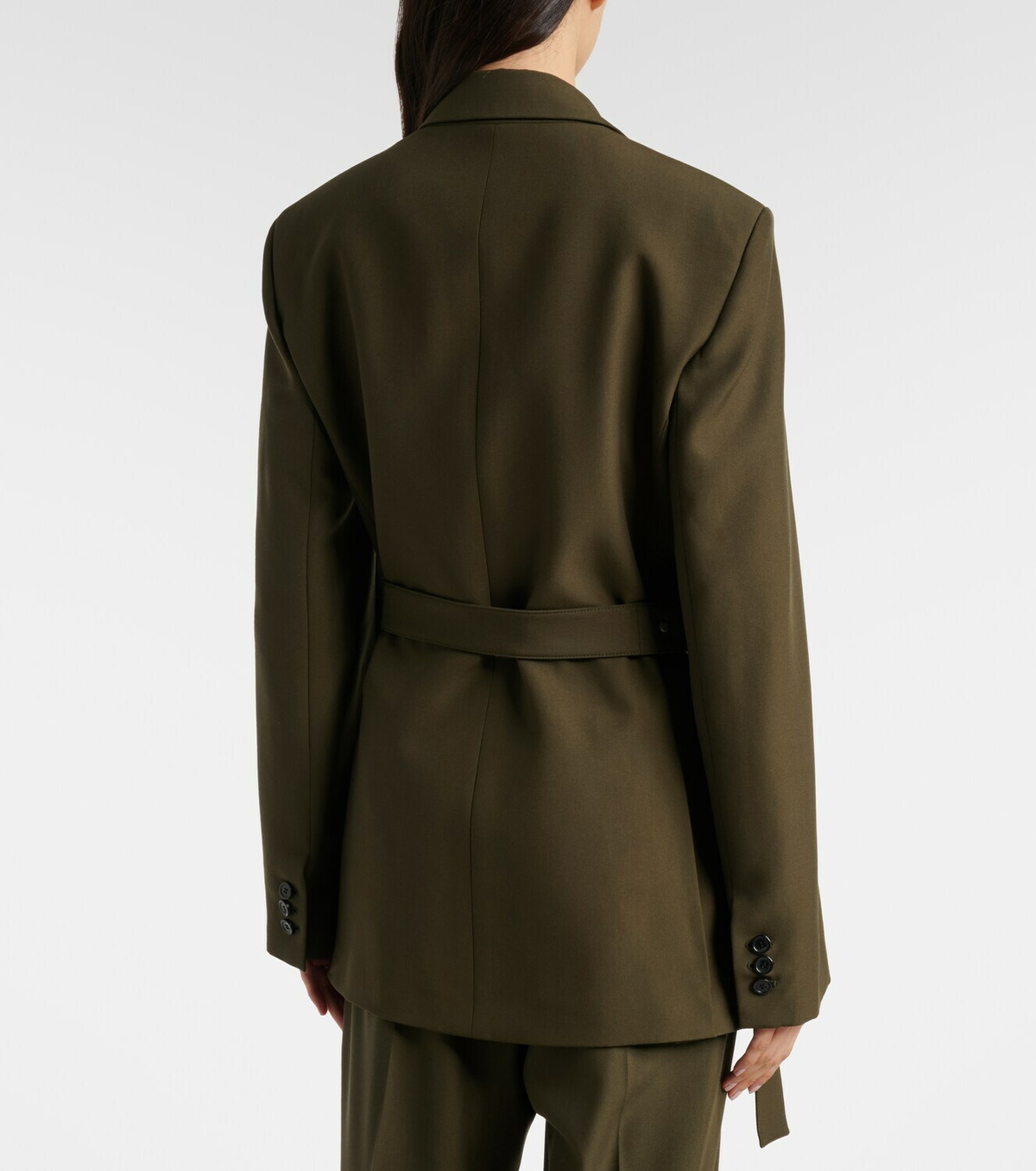 Loewe Belted wool blazer