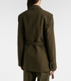 Loewe Belted wool blazer