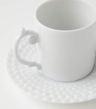 L'Objet Aegean espresso cup and saucer