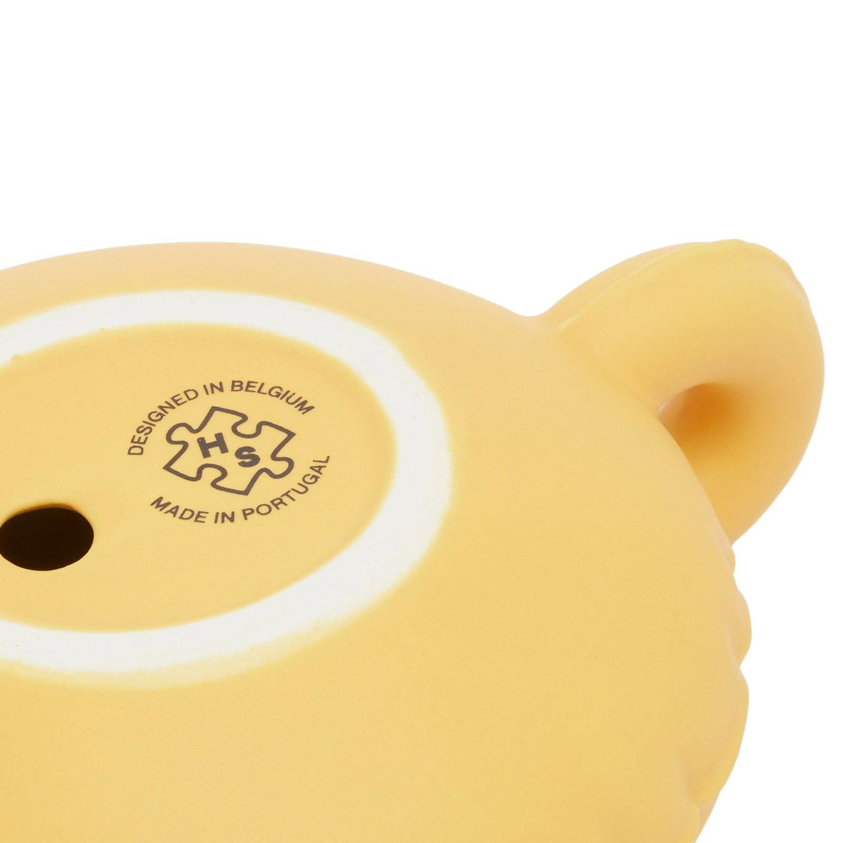 Home Studyo Candy Candle Holder in Yolk Yellow 