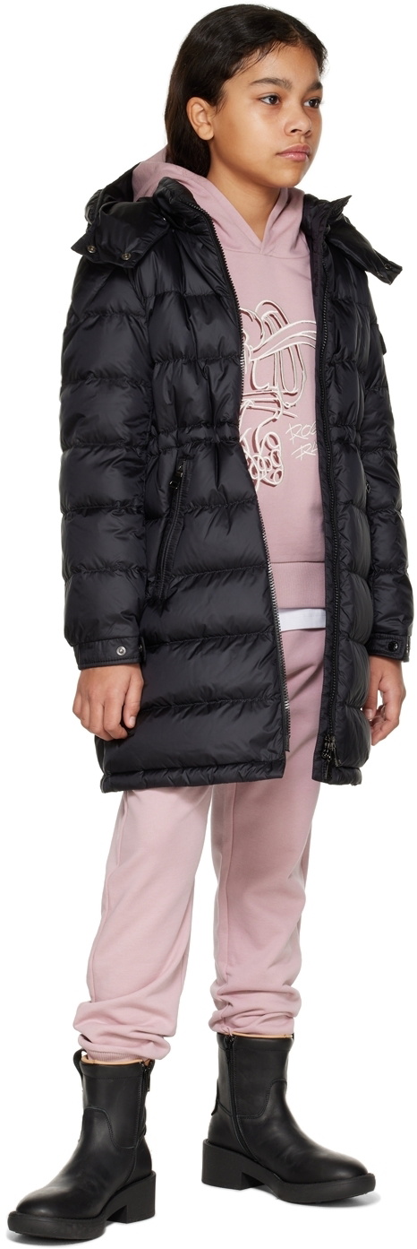 Moncler Enfant Kids Black Meillon Down Jacket