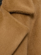 ALBERTA FERRETTI Belted Alpaca & Wool Long Coat