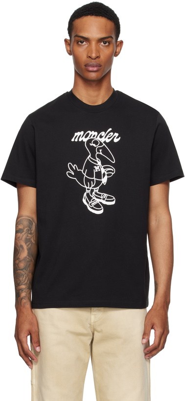 Photo: Moncler Black Archivio Creativo T-shirt