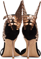 Sophia Webster Black Evangeline Heeled Sandals