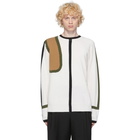 Loewe Off-White Wool and Cashmere Scarf Sweater