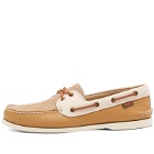 Bass Weejuns Men's Jetty III 2 Eye Boat Shoe in Tan Leather/Suede/Natural