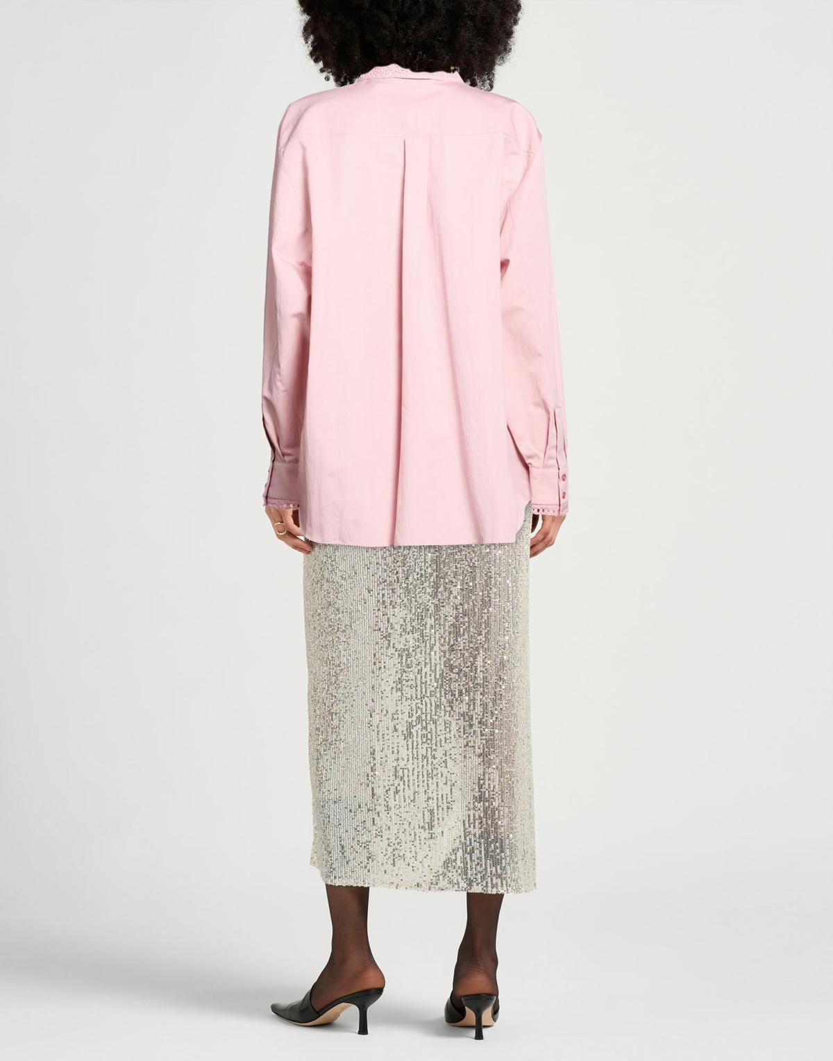 Magda Butrym Womens Shirt in Pink