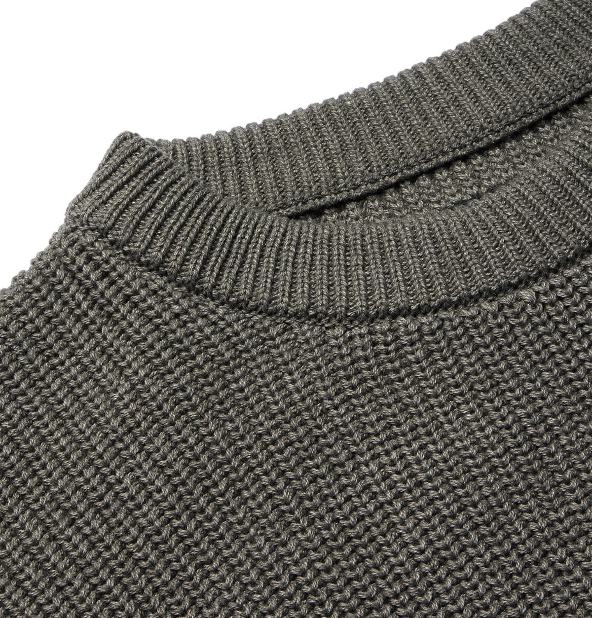 Neighborhood - Savage Distressed Ribbed Cotton-Blend Sweater 