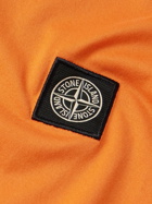 Stone Island - Logo-Appliquéd Cotton-Jersey T-Shirt - Orange