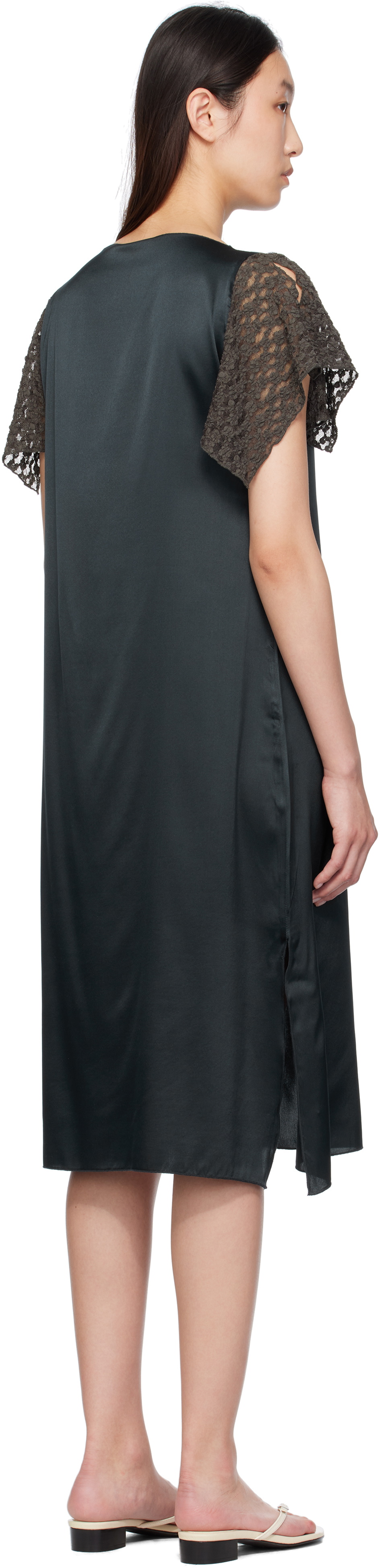 Baserange Blue Olin Midi Dress