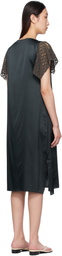 Baserange Blue Olin Midi Dress