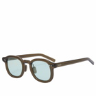 AKILA Men's Musa Sunglasses in Brown/Light Adaptive Green 