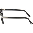 TOM FORD Black Polarized Barron Sunglasses