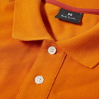 Paul Smith Men's Zebra Polo Shirt in Orange