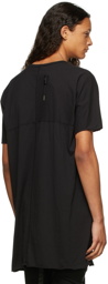 Boris Bidjan Saberi Black Garment-Dyed One-Piece T-Shirt