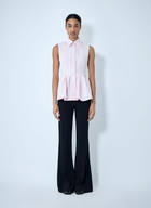 Sportmax Sleeveless Pleated Blouse