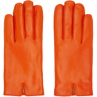 Handsome Stockholm SSENSE Exclusive Orange Essentials Gloves