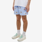 Nike Men's Floral Shorts in Light Marine/White