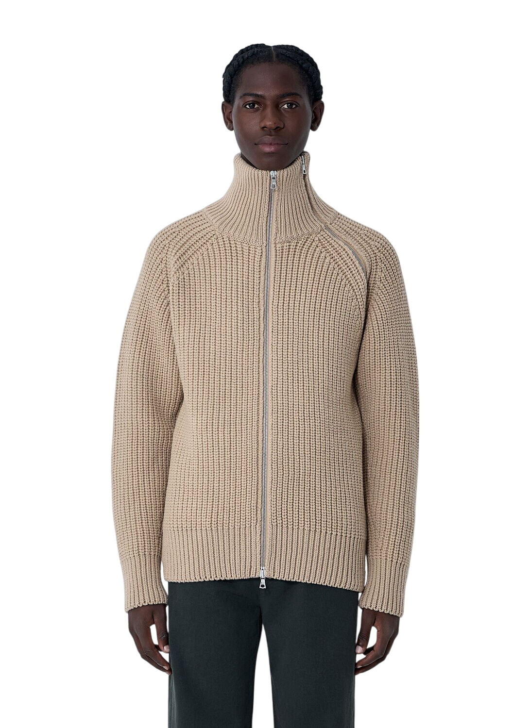 Dries Van Noten Alpaca and wool-blend cardigan Dries Van Noten