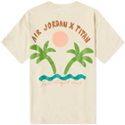 Air Jordan x Titan T-Shirt in Beach
