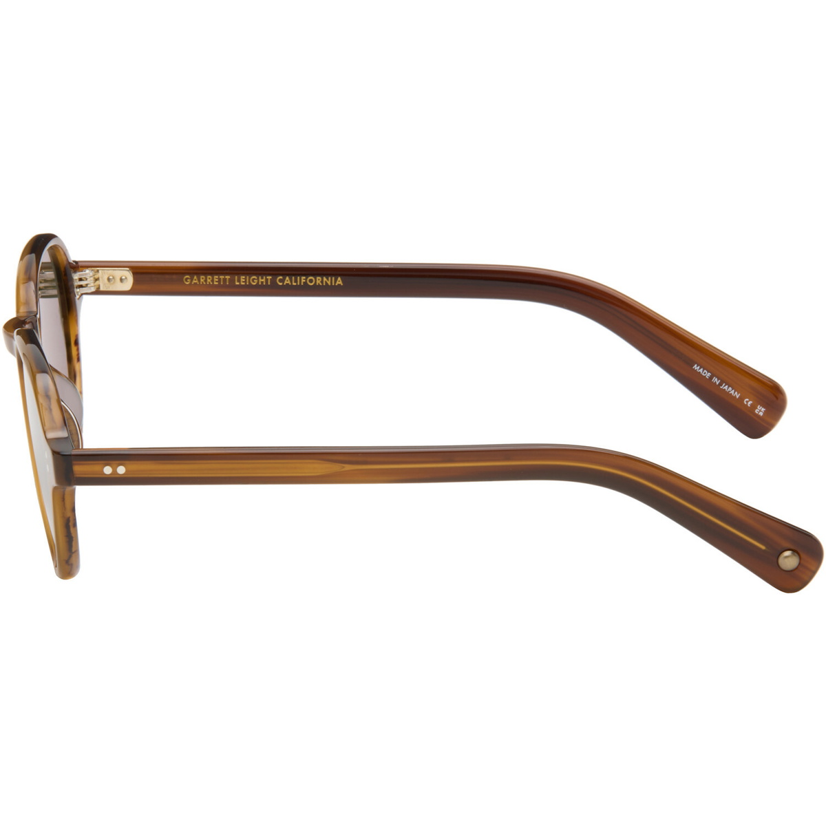 Garrett Leight Brown Casillas Sunglasses